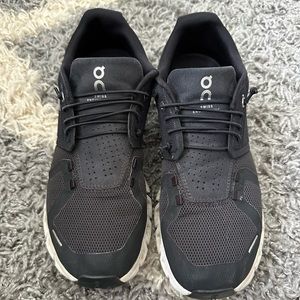 On cloud sneakers. Women’s size 10